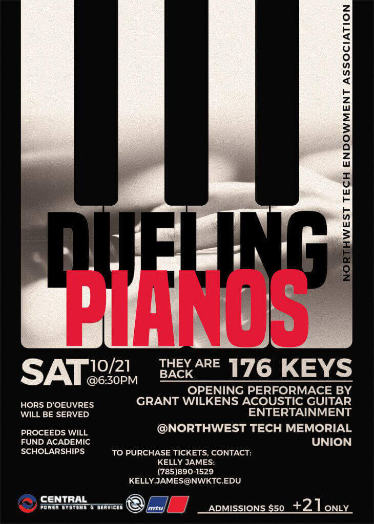 Dueling Pianos Poster