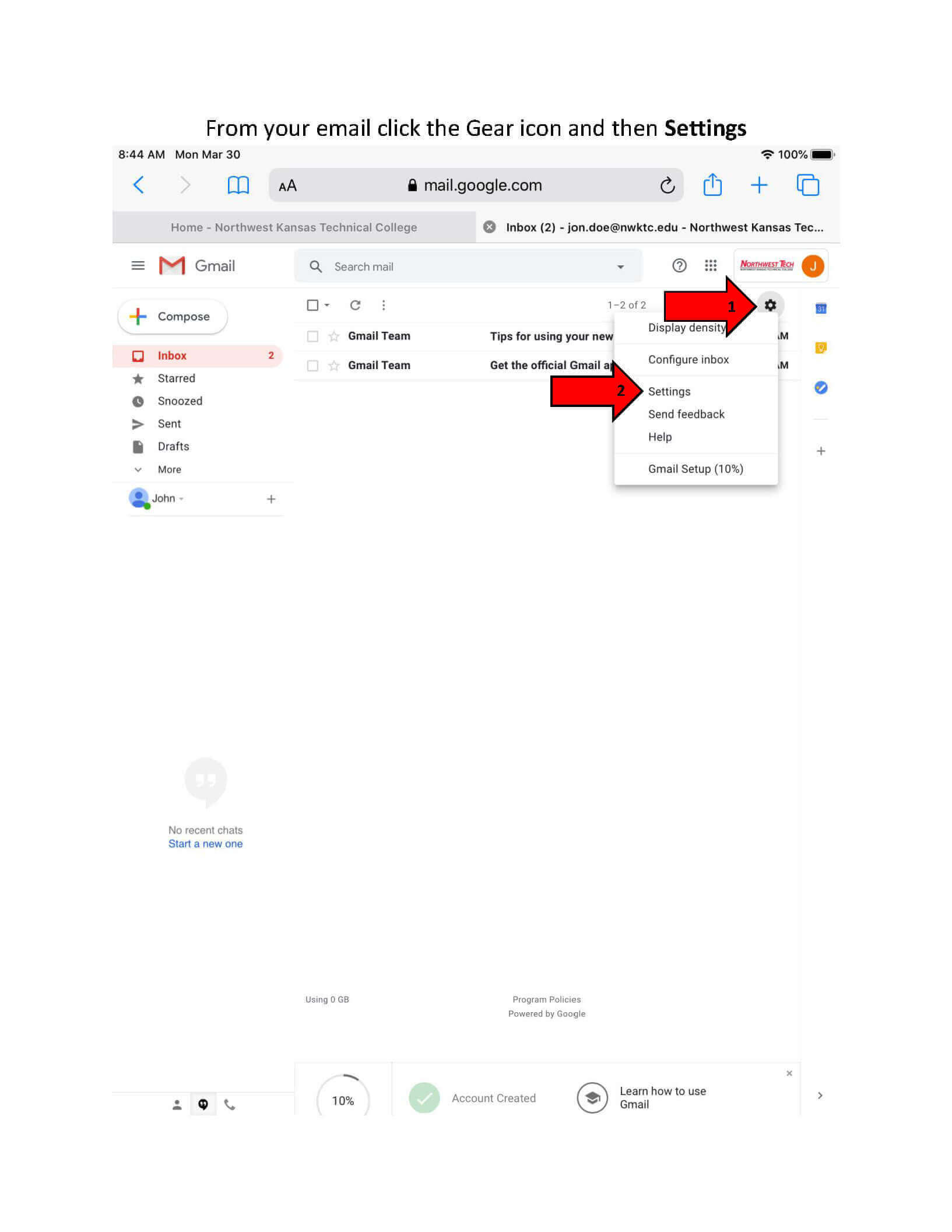 iPad® Set Up Guide