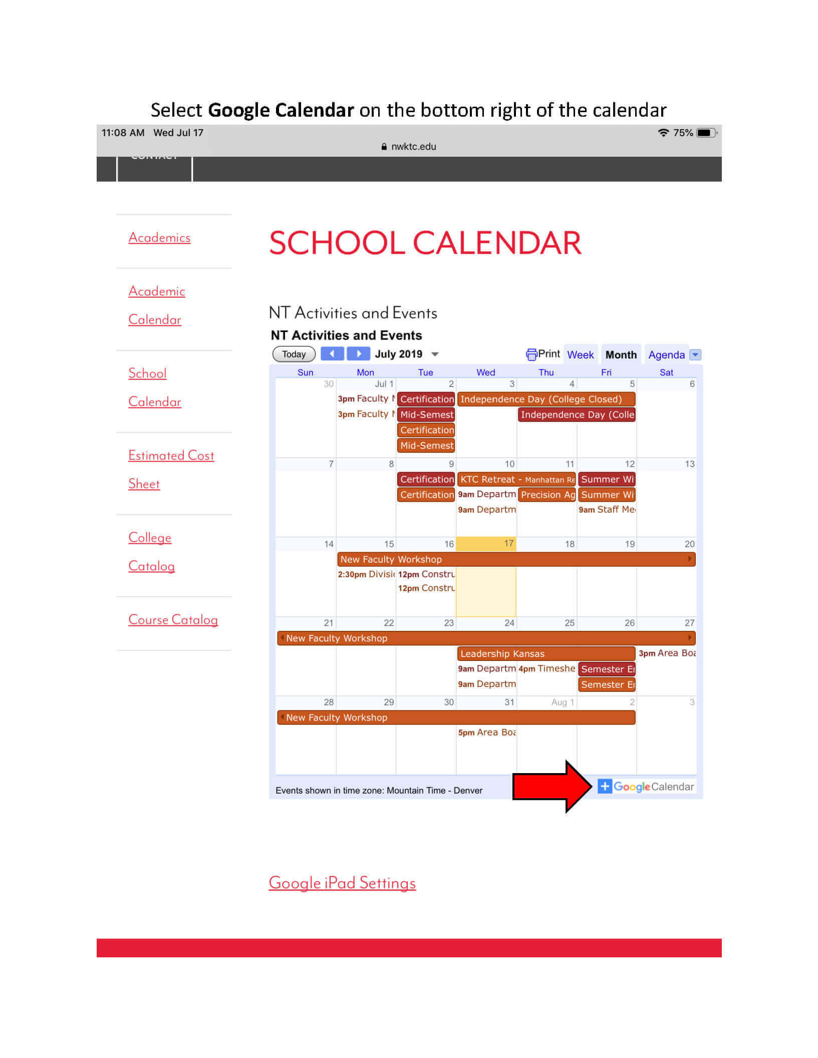 iPad® Set Up Guide