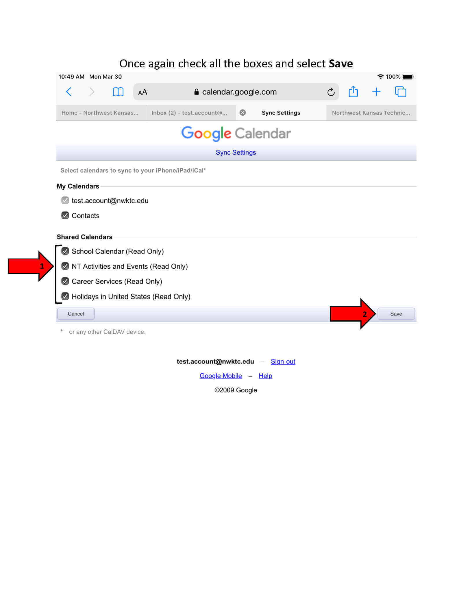 iPad® Set Up Guide